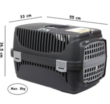 Load image into Gallery viewer, Large Pet Carrier. Carrying Case for Cat, Dog etc