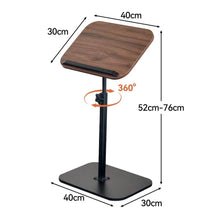 Load image into Gallery viewer, Adjustable C Shaped Side End Coffee Laptop Table
