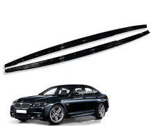 Load image into Gallery viewer, TO FIT BMW 5 SERIES F10 2010-2017 SIDE SKIRT EXTENSIONS PAIR