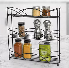 Load image into Gallery viewer, 3 Tier Free Standing / Wall Mounted Spice Rack