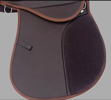 Load image into Gallery viewer, Synthetic Leather Halflinger Horse Suede Saddle All Purpose