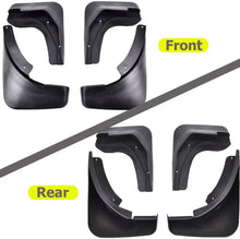 Load image into Gallery viewer, Moulded Mud Flaps Splash Guards Front Rear For Audi A4 B8 4-dr Saloon 08~13