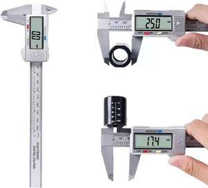 6'' LCD Digital Vernier Caliper Micrometer Measure Tool Gauge Ruler 150mm