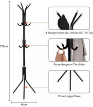 Load image into Gallery viewer, Metal Coat Umbrella Stand Garment Rack