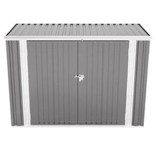 Load image into Gallery viewer, Outdoor Lockable Bike Shed Bicycle Tool Storage Shelter