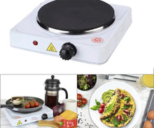 Load image into Gallery viewer, 1000W Electric Hotplate Portable Kitchen Table Top Single Hot Plate