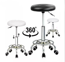 Load image into Gallery viewer, Salon Stool Adjustable Lift Swivel Chair