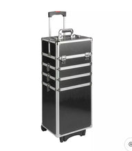 Load image into Gallery viewer, Large Black Professional Make-up Trolley