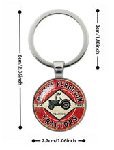 Load image into Gallery viewer, Tractor Keyring Massey Ferguson