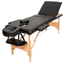 Load image into Gallery viewer, Professional Massage Table Portable 3 Way Adjustable