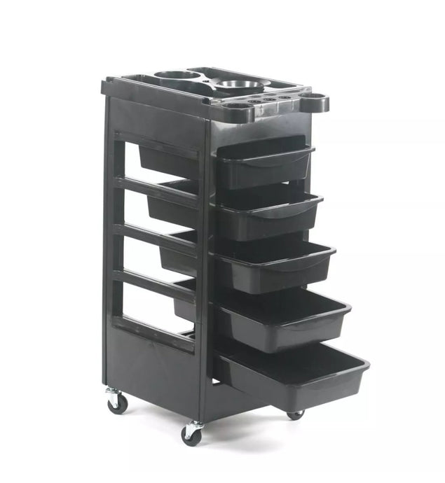 5 Drawer Salon Trolley for Hairdresser, Beauty Salon etc