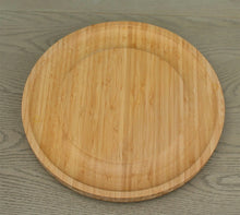Load image into Gallery viewer, Wooden Cheese Board Oval Natural Bamboo with Slide Out Draw &amp; 4 Knives