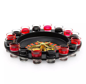 Casino Drinking Game Spin & Shot Drink Roulette Wheel