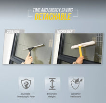 Load image into Gallery viewer, 3.5Metre Window Cleaning Kit Extendable Pole Squeegee