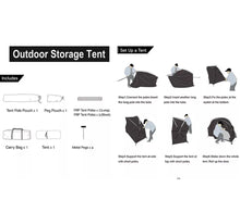 Load image into Gallery viewer, Camping / Bike Tent Bicycle Cover  Waterproof
