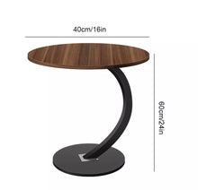 Load image into Gallery viewer, Side Table C Shaped Sofa End Coffee Table
