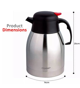 2 Litre Stainless Steel Air pot Insulated Vacuum Flask Jug