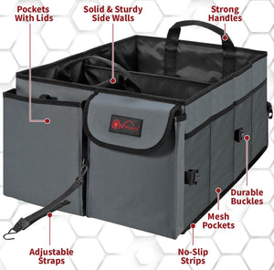 Deluxe Car Boot Storage Organiser Case Tool Bag
