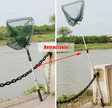 Load image into Gallery viewer, Landing Net Telescopic Fishing Extending Long Handle 1.9metre