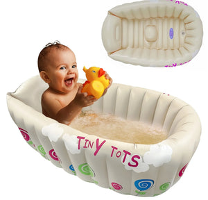 Inflatable Baby Bath with Temperature Sensor