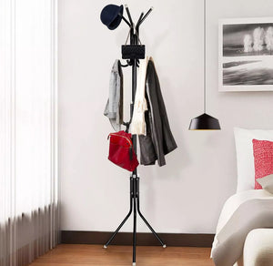 Metal Coat Umbrella Stand Garment Rack