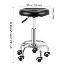 Load image into Gallery viewer, Salon Stool Adjustable Lift Swivel Chair