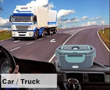 Load image into Gallery viewer, Car or Truck Portable Food Heating Lunch Bento Box 12V 24V