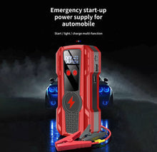 Load image into Gallery viewer, 99900mAh Portable Car Battery Jump Starter Pack