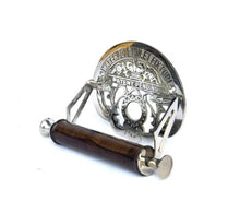 Load image into Gallery viewer, Antique Style Toilet Roll Holder Nickle Chrome Retro Vintage