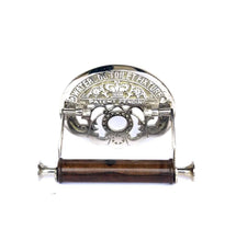 Load image into Gallery viewer, Antique Style Toilet Roll Holder Nickle Chrome Retro Vintage