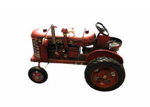 Load image into Gallery viewer, Tin Model Massey Ferguson Vintage Style Tractor