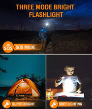 Load image into Gallery viewer, Portable Solar Power Bank Battery Charger 2USB LED Torch