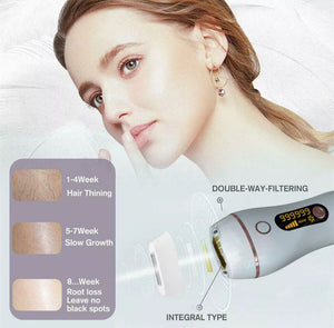 Laser Hair Removal Machine IPL Permanent Painless Epilator Body Facial