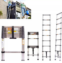 Load image into Gallery viewer, 2.5m/8.5FT Telescopic Ladder Extendable  Ladders