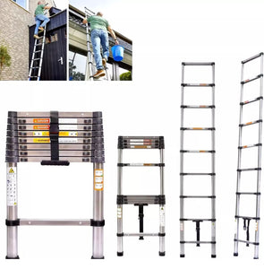 2.5m/8.5FT Telescopic Ladder Extendable  Ladders