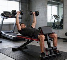 Load image into Gallery viewer, Foldable Adjustable Weight Exercise Bench Home Gym