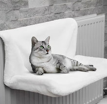 Load image into Gallery viewer, Cat Hanging Radiator Bed Hammock Fleece Cradle