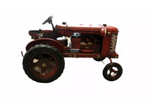 Load image into Gallery viewer, Tin Model Massey Ferguson Vintage Style Tractor