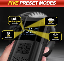Load image into Gallery viewer, 8000MAH 4in1 Car Jump Starter With Tyre Inflator