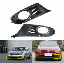 Load image into Gallery viewer, For VW Golf 6 MK6 2008-2013 Front Bumper Fog Light Cover Surround Grill Pair L&amp;R