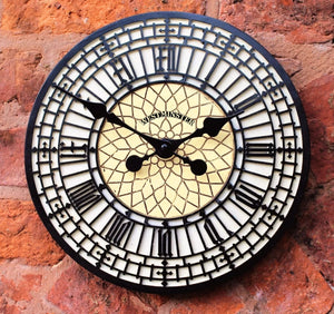 Outdoor Garden Clock 12" Garden Station Wall Clock Big Ben
