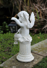Load image into Gallery viewer, Garden Solar Powered Ornament Fairy Angel  Statue &amp; Lantern