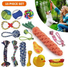 Load image into Gallery viewer, 15PCS Tough Puppy Dog Toys Bundle