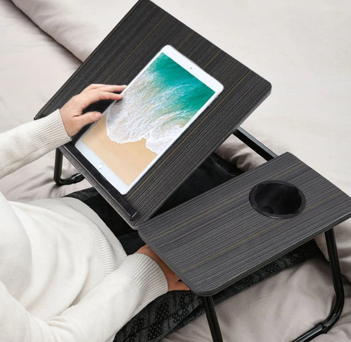 Folding Laptop Table Portable Desk • Sofa, Bed, Standing