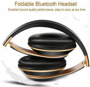 Foldable Bluetooth Wireless Headset Headphones