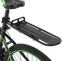 Load image into Gallery viewer, Bicycle / Mountain Bike Rear Rack Seat Mount Pannier Luggage Carrier