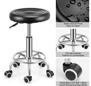 Salon Stool Adjustable Lift Swivel Chair