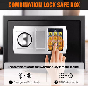 8.5L SECURE DIGITAL STEEL SAFE