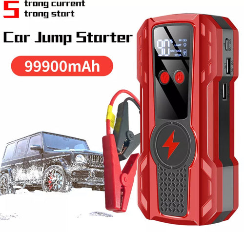 99900mAh Car Jump Starter Pack Booster Battery Charger Power Bank