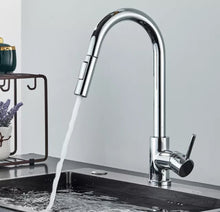 Load image into Gallery viewer, Kitchen Pull Out Tap Spray Head Mono Sink Mixer Single Lever